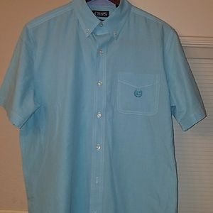 Chaps Easy Care Button Down  Med